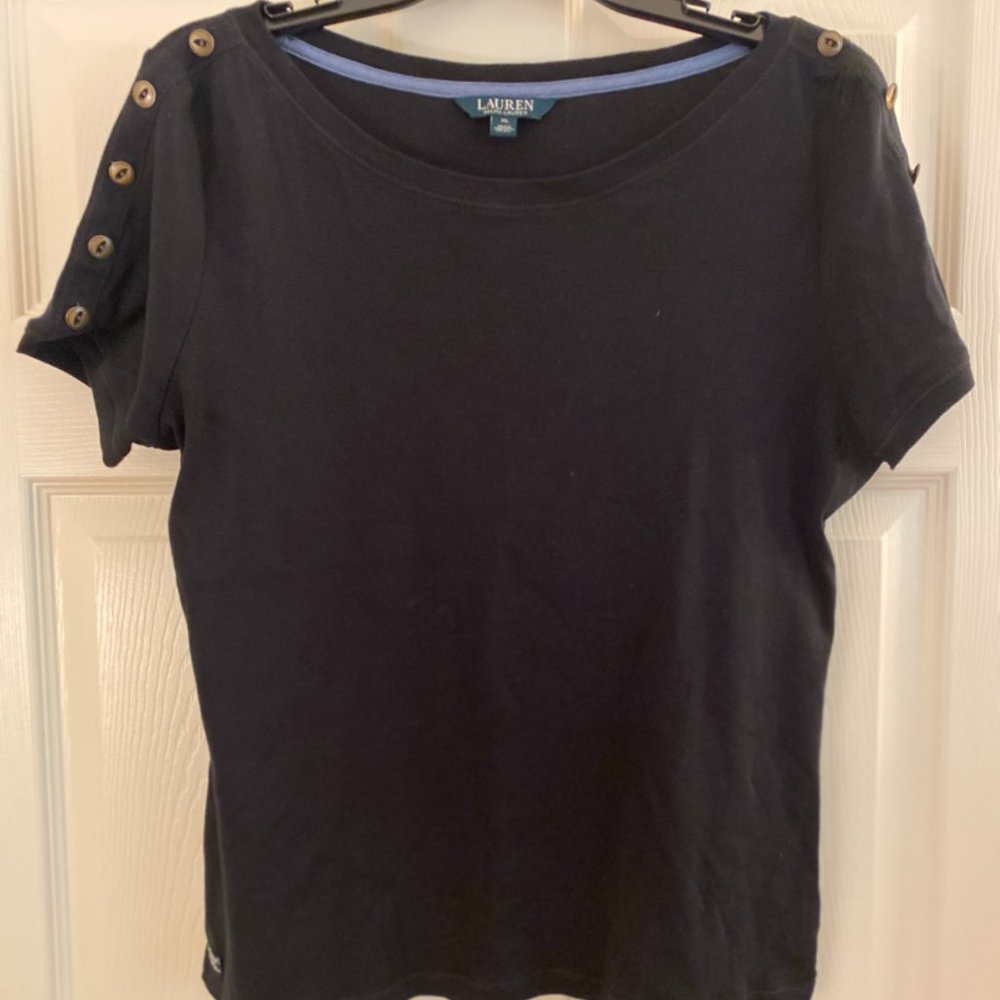 Black Ralph Lauren top